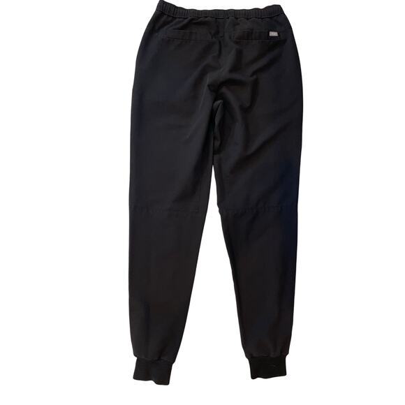FIGS Tansen Jogger Scrub Pants Men Medium Tall Black Joggers Drawstring Waist - Picture 4 of 11